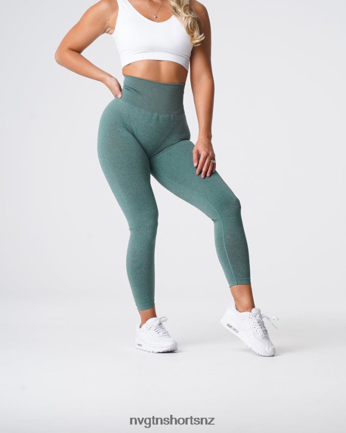 NVGTN Women NV Seamless Leggings 8204ZJ604 Forest Green Fitness