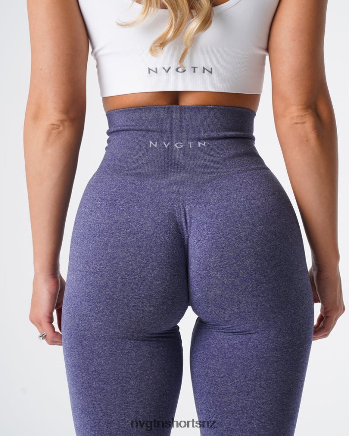 NVGTN Women NV Seamless Leggings 8204ZJ605 Indigo Fitness