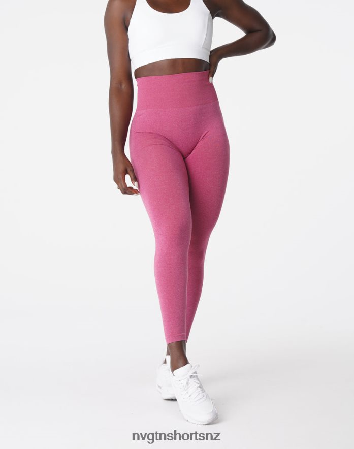 NVGTN Women NV Seamless Leggings 8204ZJ607 Crimson Fitness