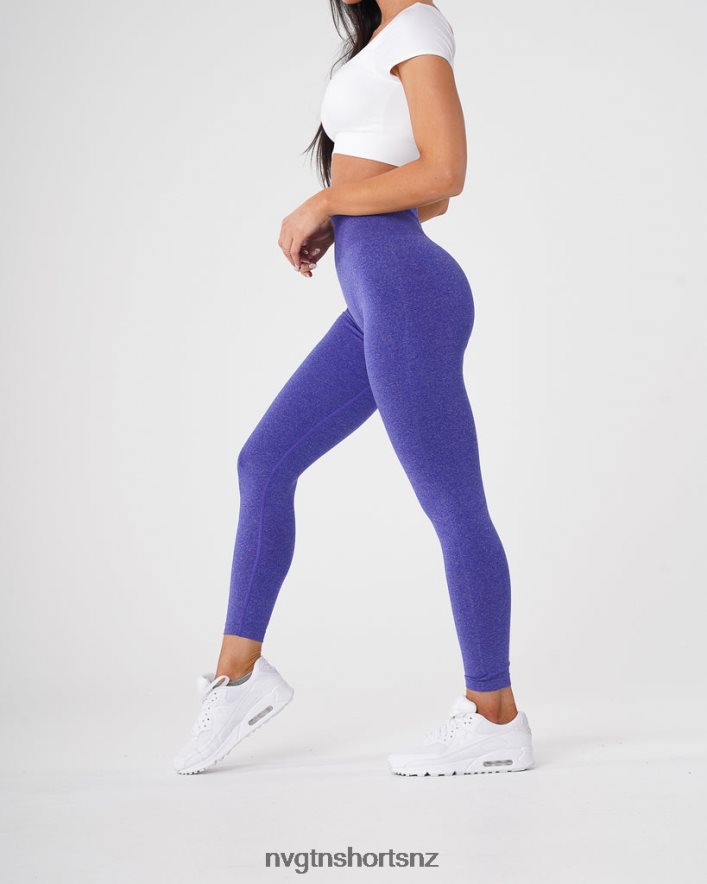 NVGTN Women NV Seamless Leggings 8204ZJ609 Electric Blue Fitness