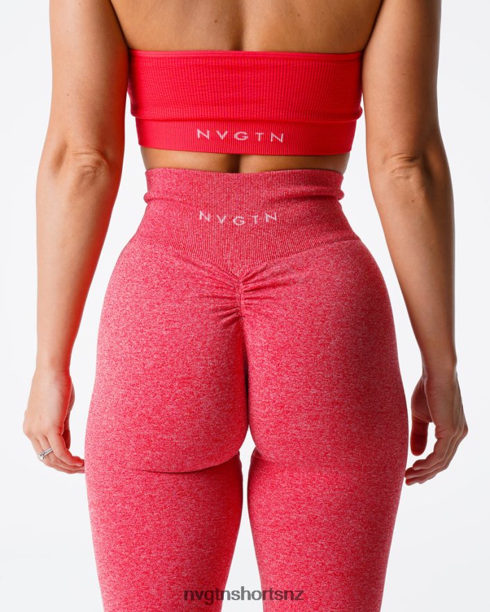 NVGTN Women Scrunch Seamless Leggings 8204ZJ541 Candy Apple Fitness