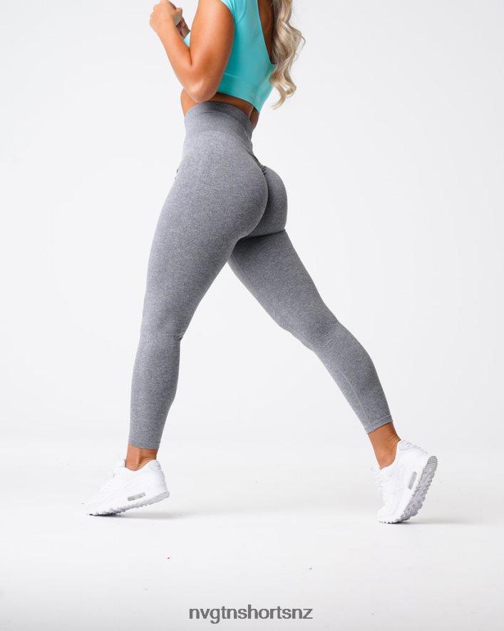 NVGTN Women Scrunch Seamless Leggings 8204ZJ560 Grey Fitness