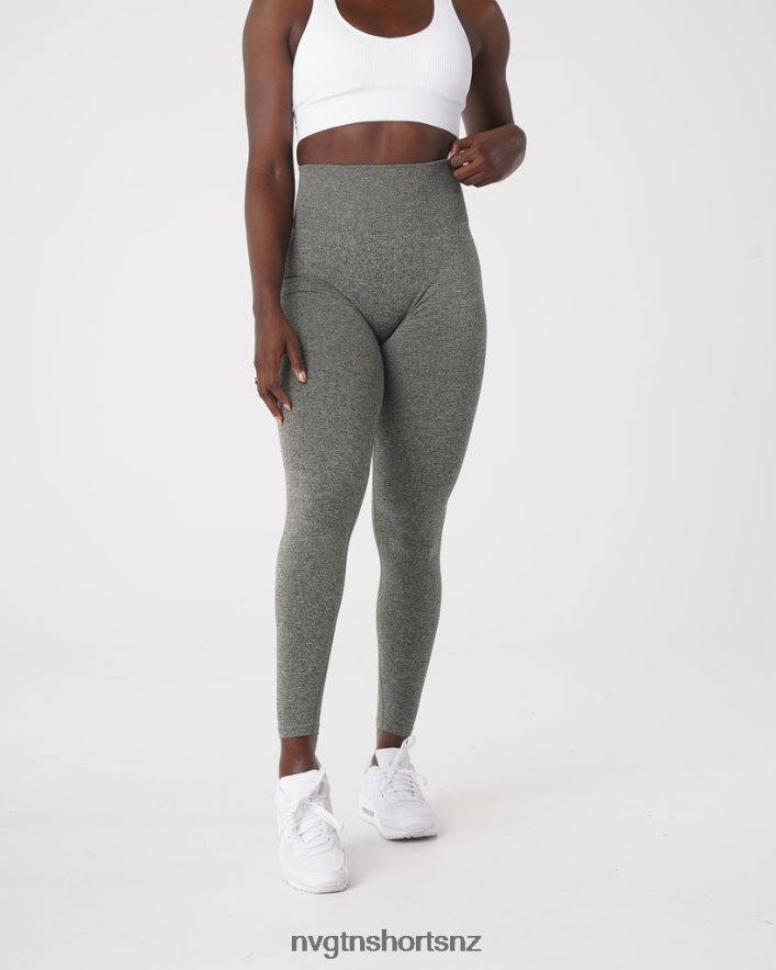 NVGTN Women Scrunch Seamless Leggings 8204ZJ561 Khaki Green Fitness