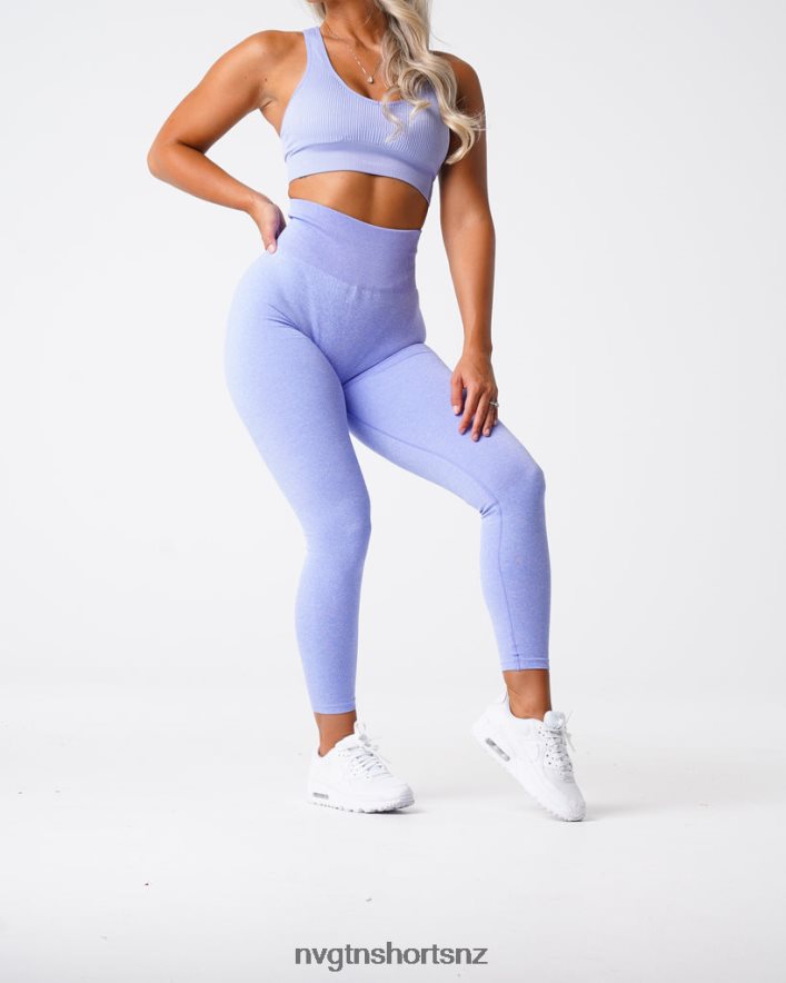 NVGTN Women Scrunch Seamless Leggings 8204ZJ642 Periwinkle Fitness