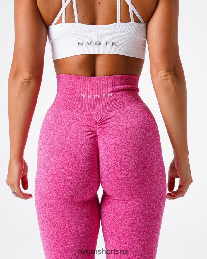 NVGTN Women Scrunch Seamless Leggings 8204ZJ644 Fuchsia Fitness
