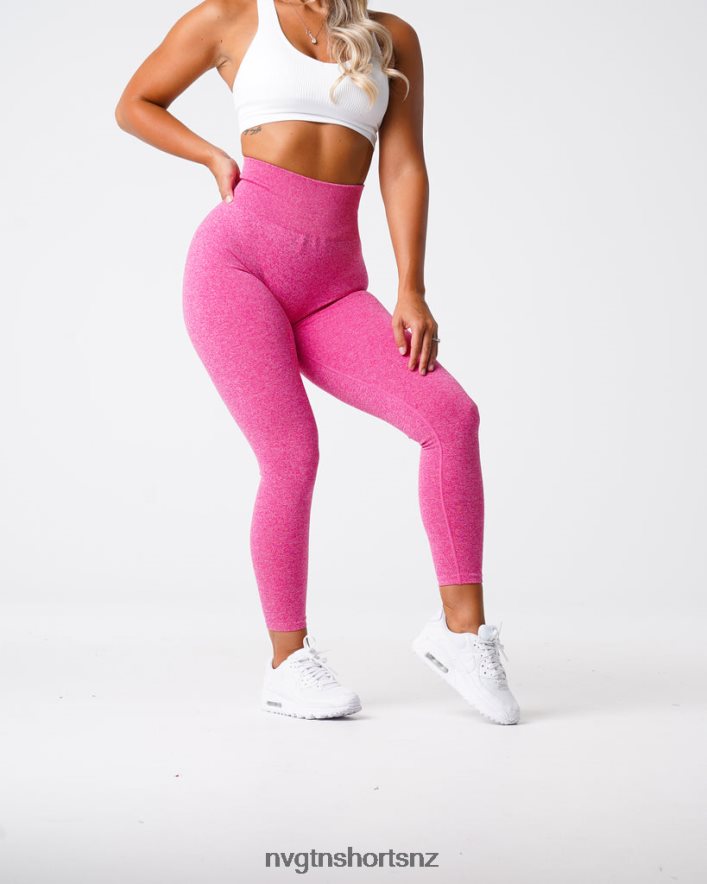 NVGTN Women Scrunch Seamless Leggings 8204ZJ644 Fuchsia Fitness