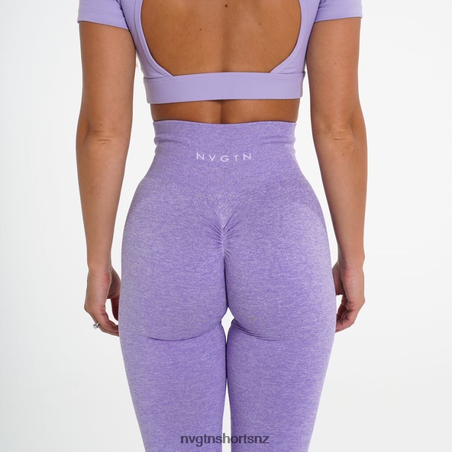 NVGTN Women Scrunch Seamless Leggings 8204ZJ646 Lilac Fitness