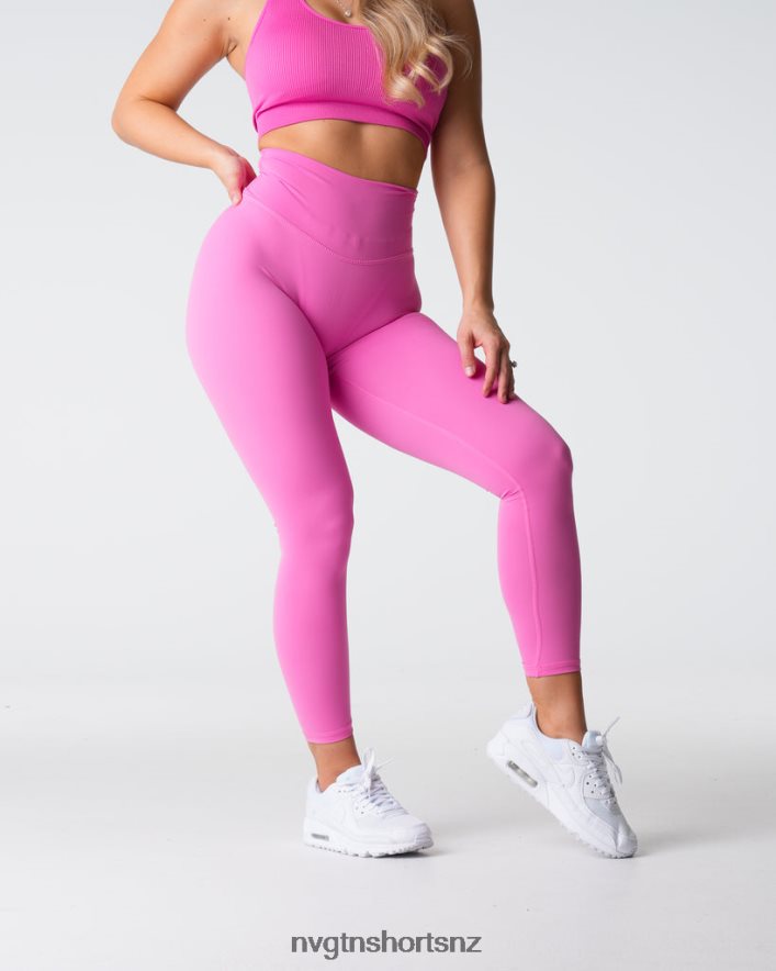 NVGTN Women Signature 2.0 Leggings 8204ZJ545 Bubble Gum Pink Fitness