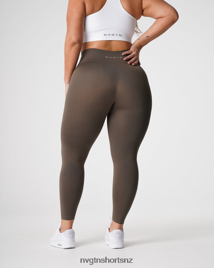 NVGTN Women Solid Seamless Leggings 8204ZJ557 Olive Fitness