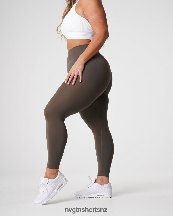 NVGTN Women Solid Seamless Leggings 8204ZJ557 Olive Fitness
