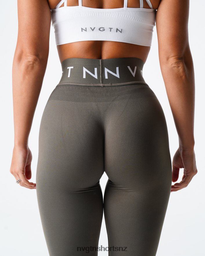 NVGTN Women Sport Seamless Leggings 8204ZJ499 Olive Fitness