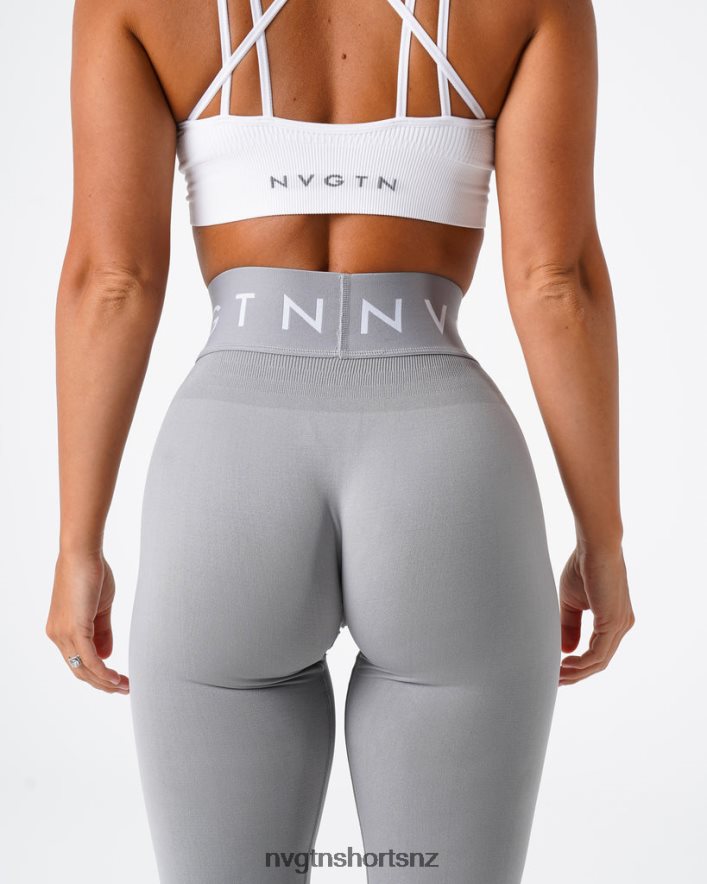 NVGTN Women Sport Seamless Leggings 8204ZJ569 Light Grey Fitness
