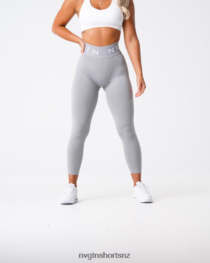 NVGTN Women Sport Seamless Leggings 8204ZJ569 Light Grey Fitness