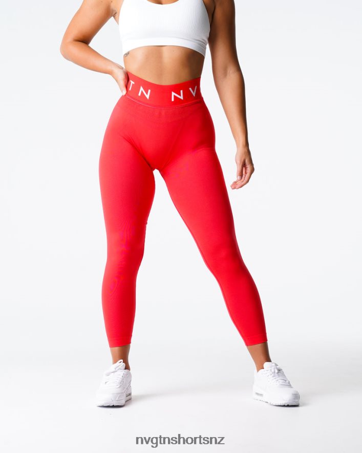 NVGTN Women Sport Seamless Leggings 8204ZJ570 Scarlet Fitness