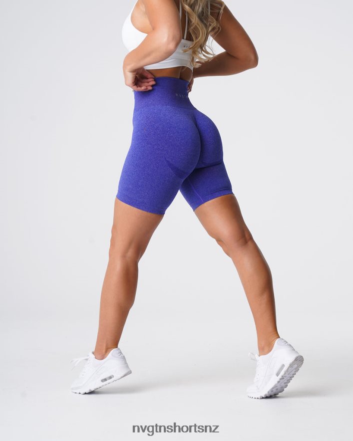 NVGTN Women Biker Shorts 8204ZJ486 Electric Blue Fitness