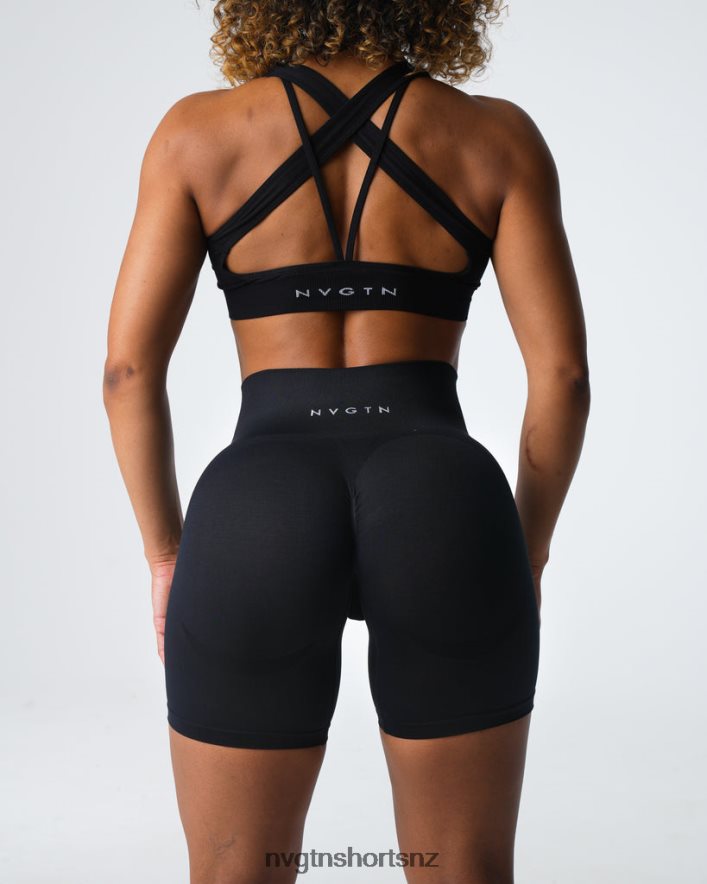 NVGTN Women Contour 2.0 Seamless Shorts 8204ZJ316 Black Fitness