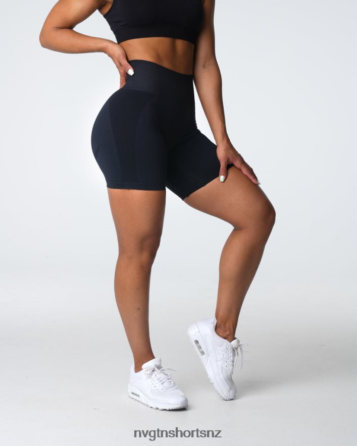 NVGTN Women Contour 2.0 Seamless Shorts 8204ZJ316 Black Fitness