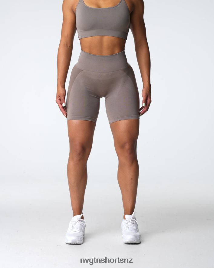 NVGTN Women Contour 2.0 Seamless Shorts 8204ZJ320 Taupe Fitness