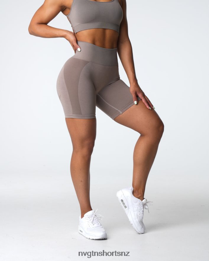 NVGTN Women Contour 2.0 Seamless Shorts 8204ZJ320 Taupe Fitness