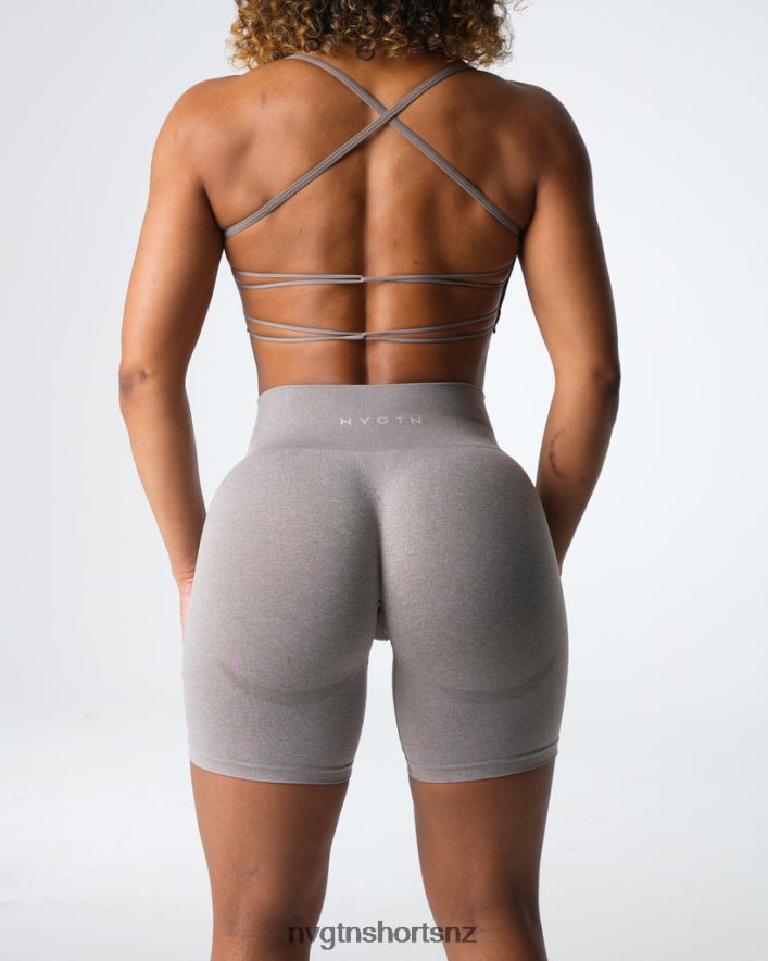 NVGTN Women Contour Seamless Shorts 8204ZJ324 Taupe Fitness