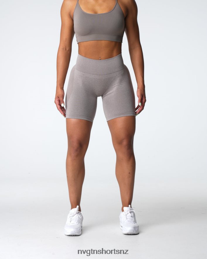 NVGTN Women Contour Seamless Shorts 8204ZJ324 Taupe Fitness