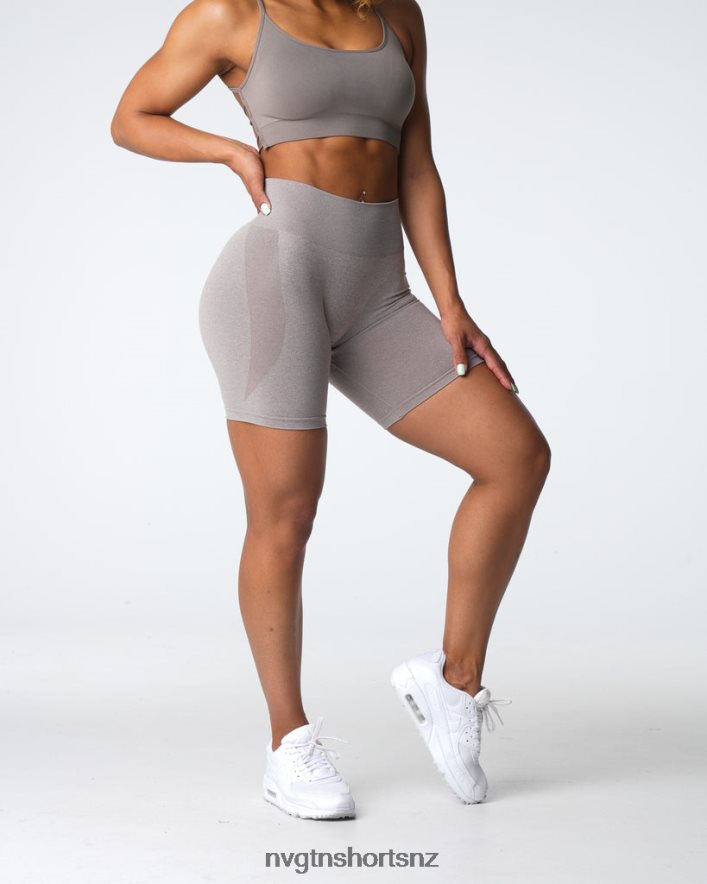 NVGTN Women Contour Seamless Shorts 8204ZJ324 Taupe Fitness