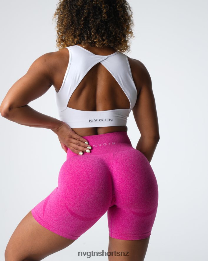 NVGTN Women Contour Seamless Shorts 8204ZJ327 Fuchsia Fitness
