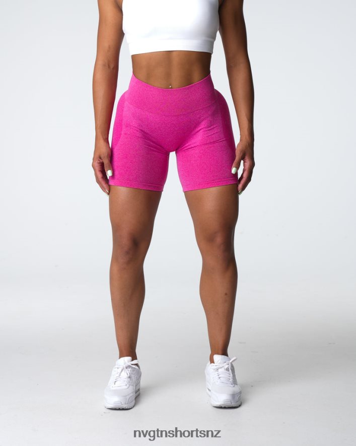 NVGTN Women Contour Seamless Shorts 8204ZJ327 Fuchsia Fitness