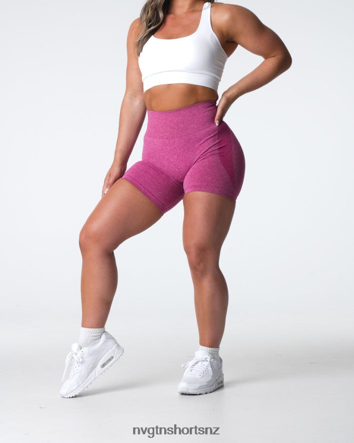 NVGTN Women Contour Seamless Shorts 8204ZJ331 Crimson Fitness