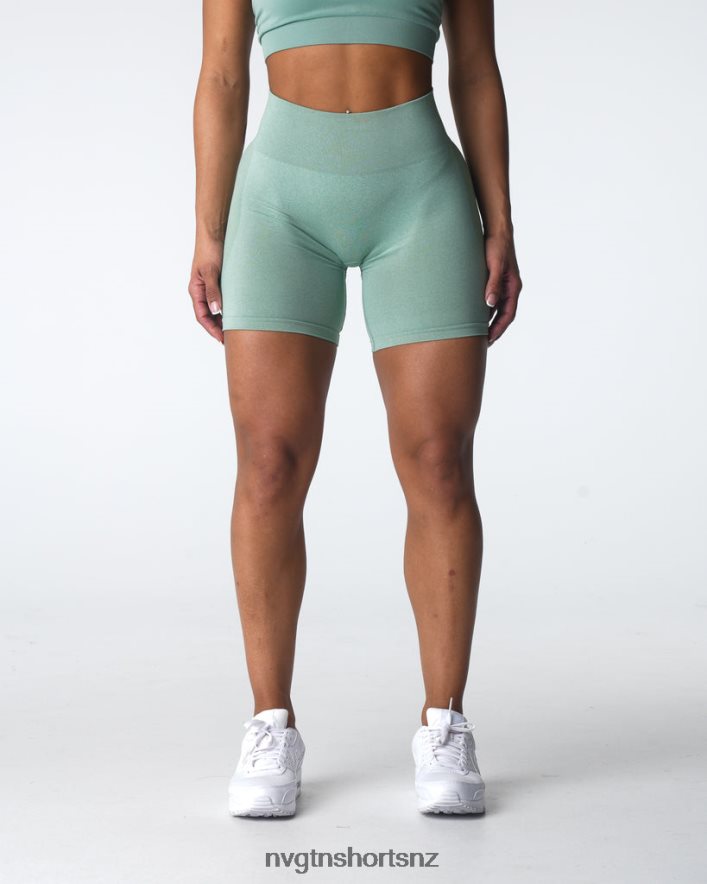 NVGTN Women Contour Seamless Shorts 8204ZJ339 Sage Green Fitness