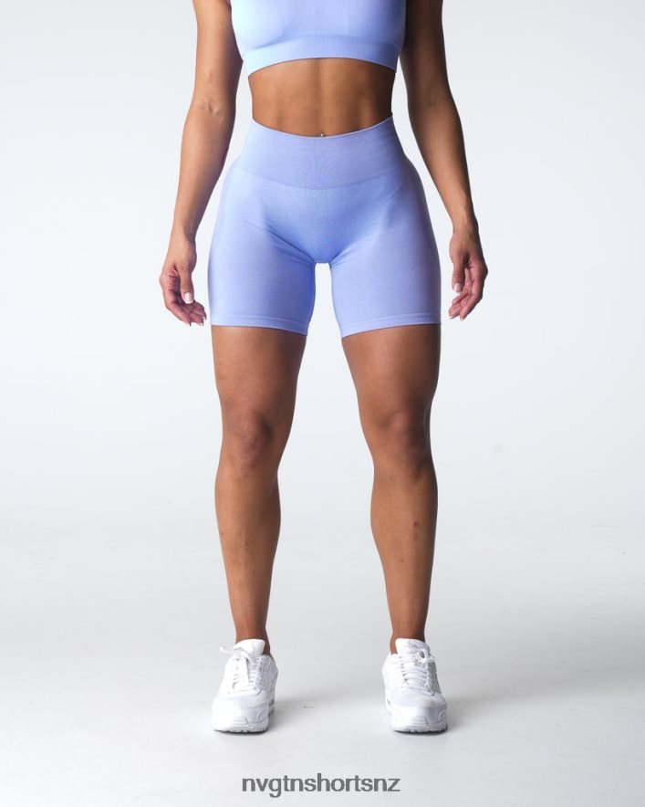 NVGTN Women Contour Seamless Shorts 8204ZJ341 Periwinkle Fitness