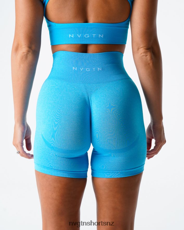 NVGTN Women Contour Seamless Shorts 8204ZJ347 Caribbean Fitness
