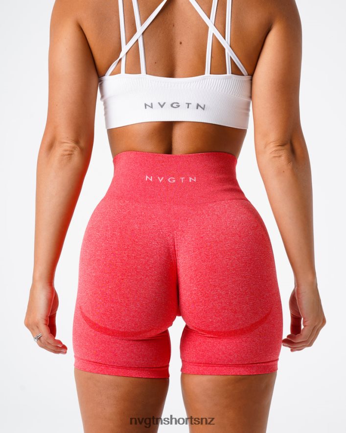 NVGTN Women Contour Seamless Shorts 8204ZJ350 Candy Apple Fitness