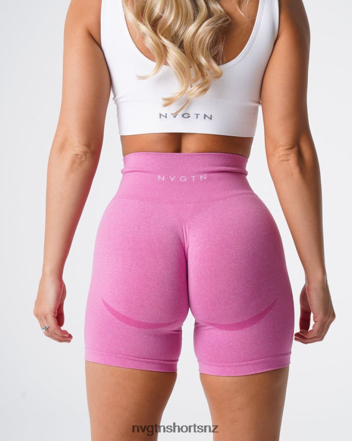 NVGTN Women Contour Seamless Shorts 8204ZJ353 Bubble Gum Pink Fitness