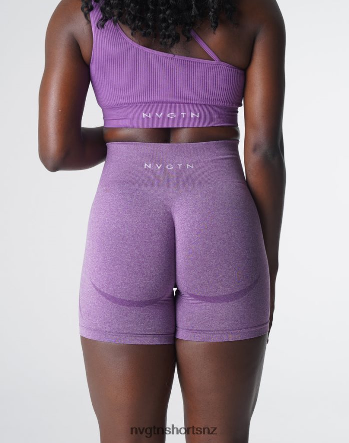 NVGTN Women Contour Seamless Shorts 8204ZJ355 Violet Fitness