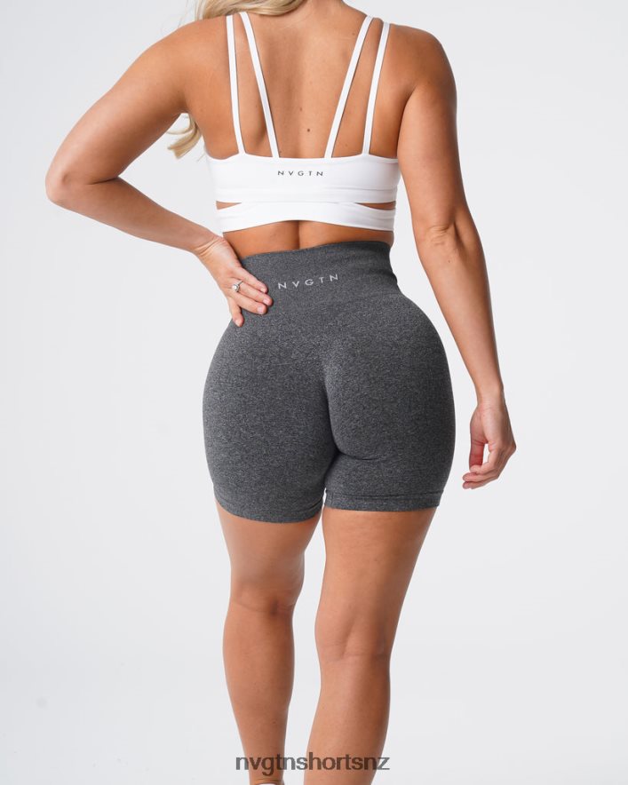 NVGTN Women Pro Seamless Shorts 8204ZJ357 Black Speckled Fitness