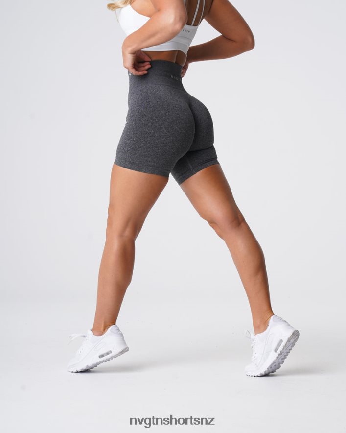 NVGTN Women Pro Seamless Shorts 8204ZJ357 Black Speckled Fitness