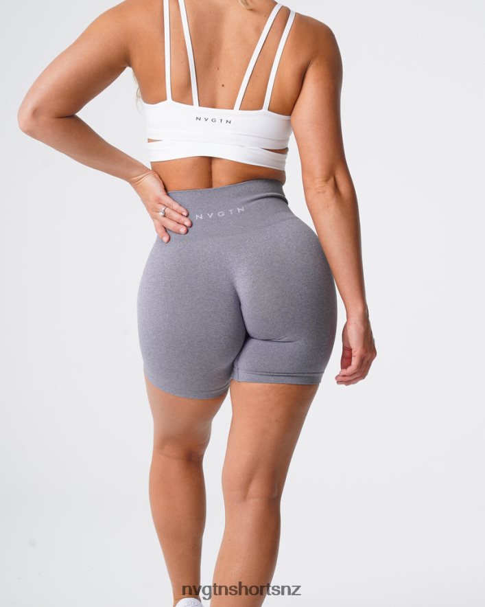 NVGTN Women Pro Seamless Shorts 8204ZJ358 Grey Fitness