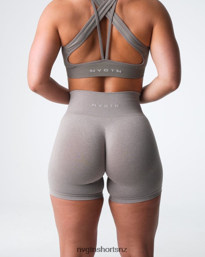 NVGTN Women Pro Seamless Shorts 8204ZJ359 Taupe Fitness