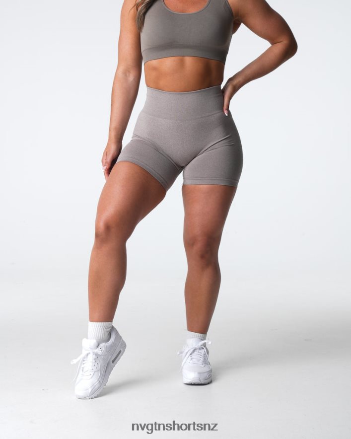 NVGTN Women Pro Seamless Shorts 8204ZJ359 Taupe Fitness