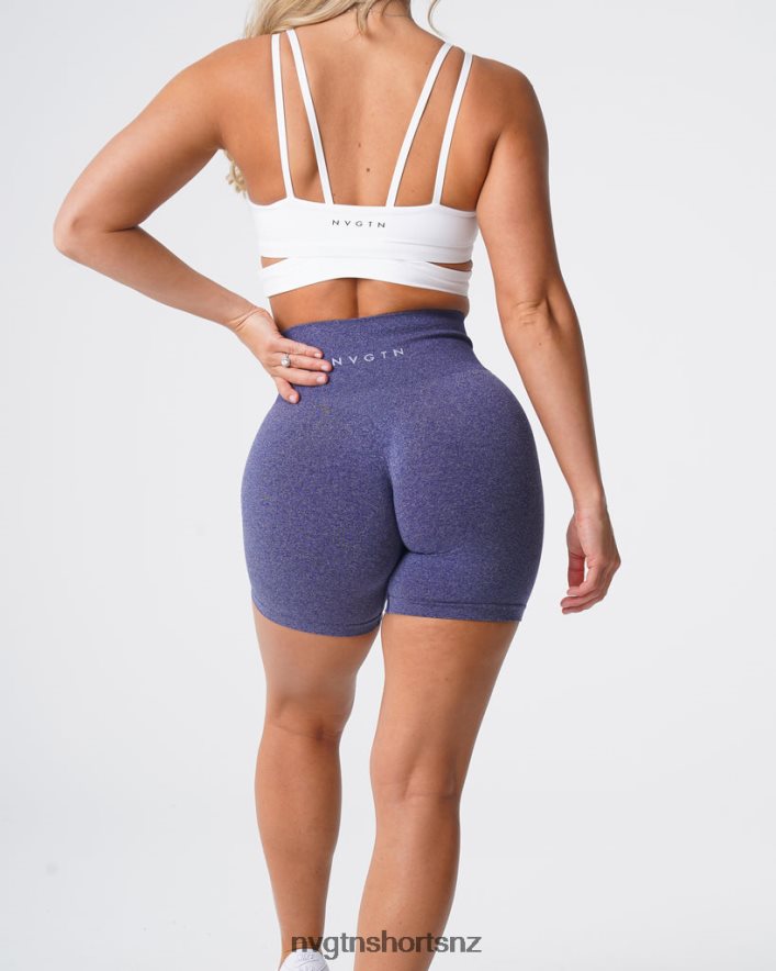 NVGTN Women Pro Seamless Shorts 8204ZJ362 Indigo Fitness