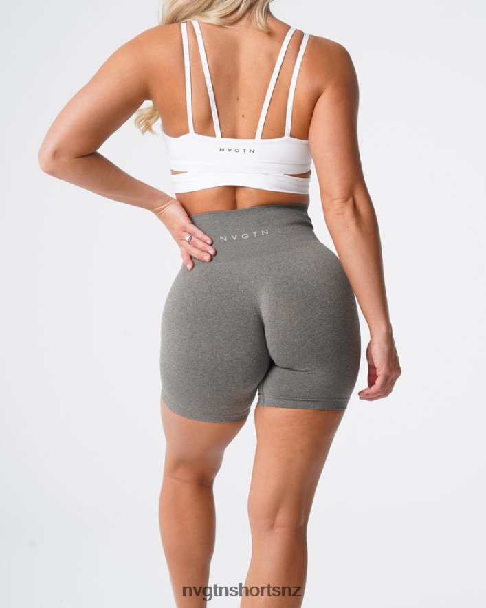 NVGTN Women Pro Seamless Shorts 8204ZJ368 Khaki Green Fitness