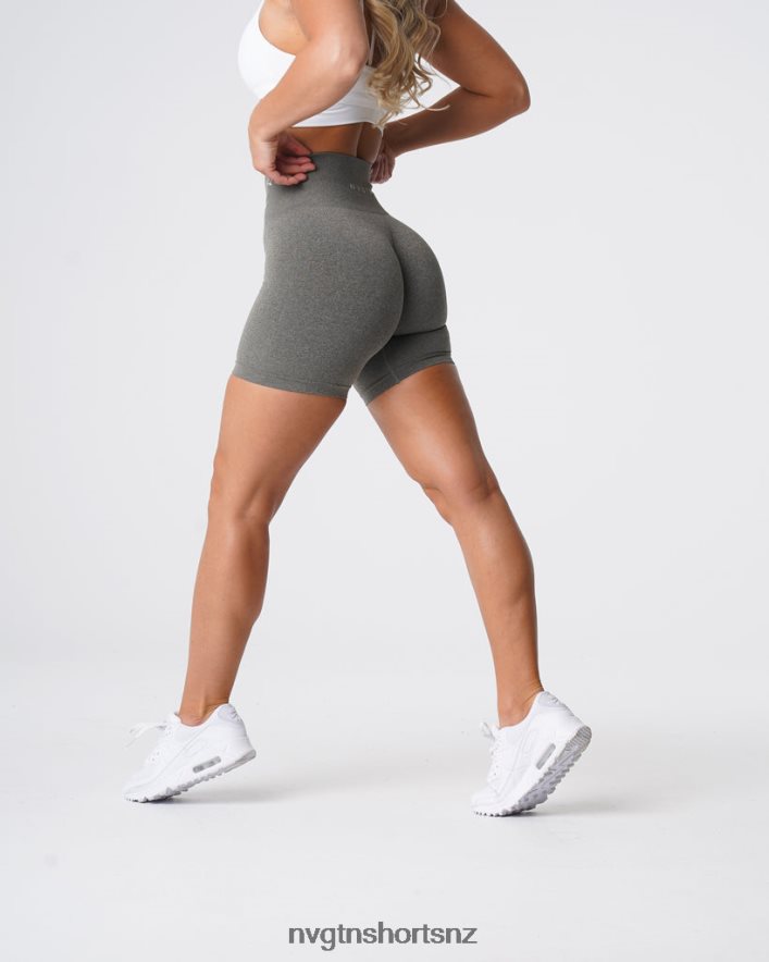 NVGTN Women Pro Seamless Shorts 8204ZJ368 Khaki Green Fitness