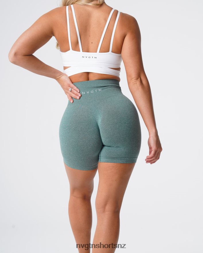 NVGTN Women Pro Seamless Shorts 8204ZJ370 Forest Green Fitness
