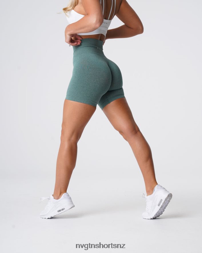 NVGTN Women Pro Seamless Shorts 8204ZJ370 Forest Green Fitness