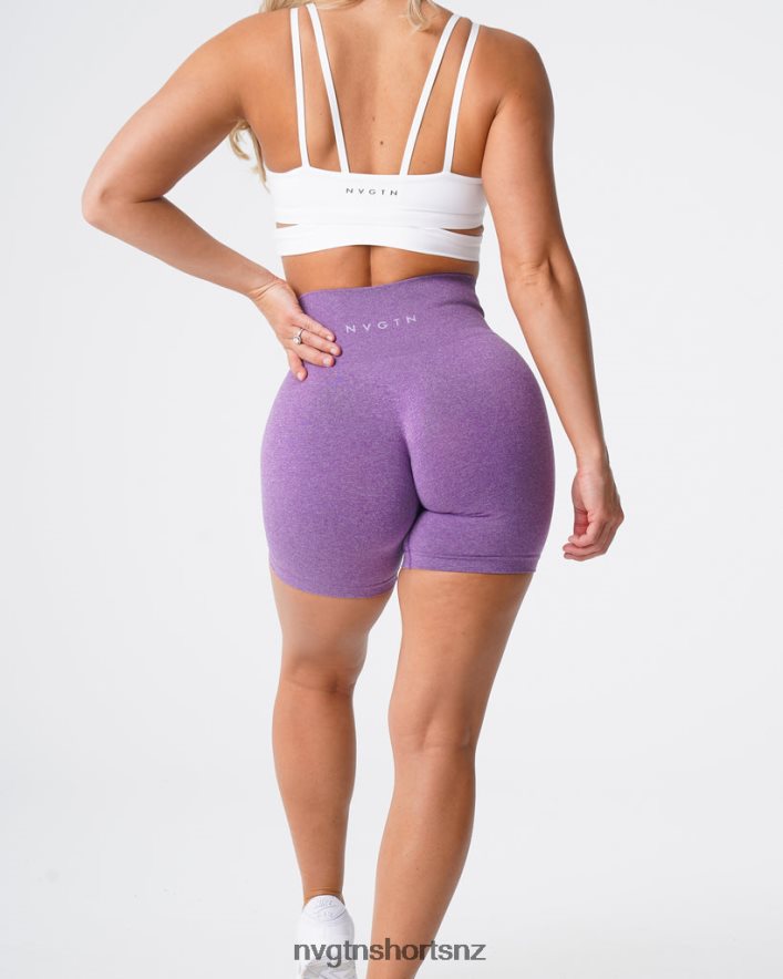 NVGTN Women Pro Seamless Shorts 8204ZJ373 Violet Fitness