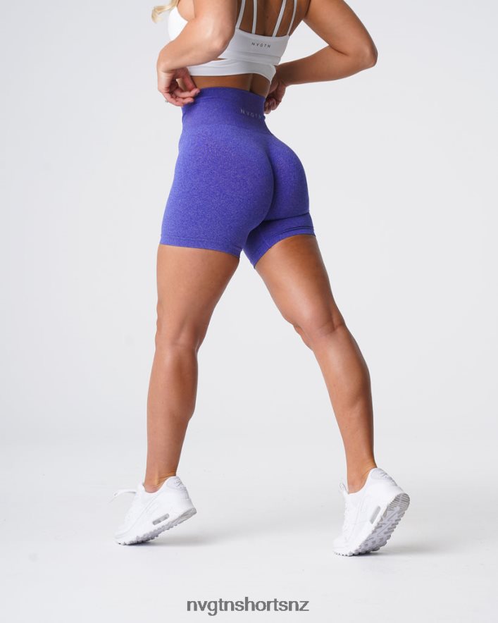 NVGTN Women Pro Seamless Shorts 8204ZJ374 Electric Blue Fitness
