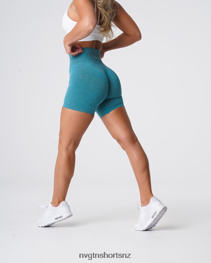 NVGTN Women Pro Seamless Shorts 8204ZJ380 Teal Fitness