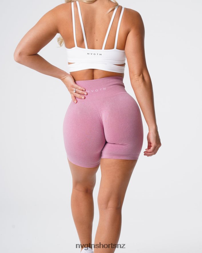 NVGTN Women Pro Seamless Shorts 8204ZJ384 Pastel Pink Fitness