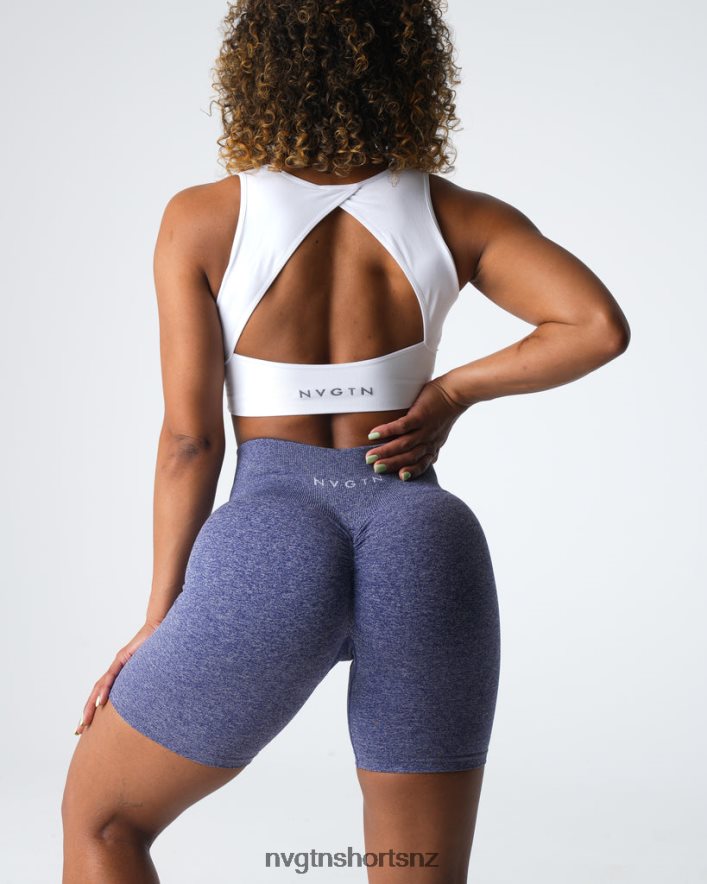 NVGTN Women Scrunch Seamless Shorts 8204ZJ400 Indigo Fitness